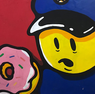 Flowery painting Tutu 1992